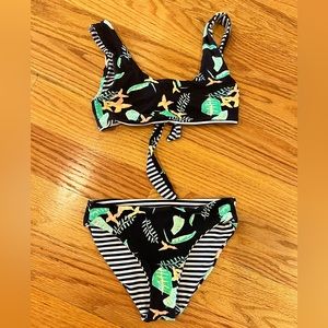 GIRLS size 7/8 reversible bikini